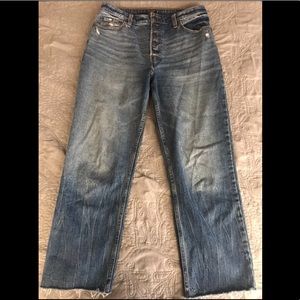Abercrombie and Fitch Ankle Straight Jeans